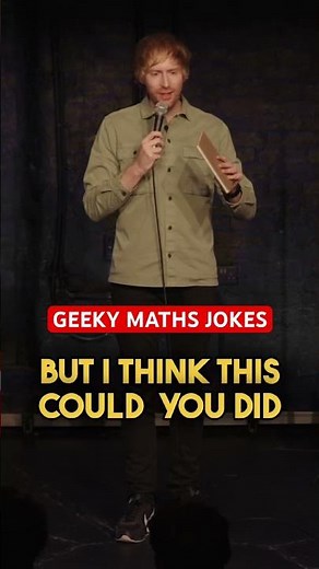 Geeky maths jokes | Mark Simmons | #funny #comedy #maths #jokes