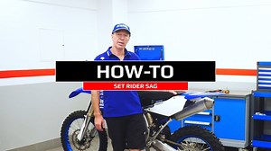 Correct bike setup enables you to get the most out of your ride. Yamaha Service Technician, Darren Thompson, runs through the steps to setup rider sag. #yamahamotoraus #revsyourheart | Yamaha Motor Australia