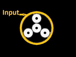 How does an internal gear hub work