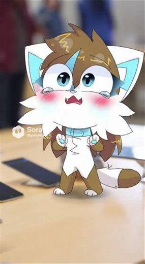 catty throws a tantrum at Apple store/grounded