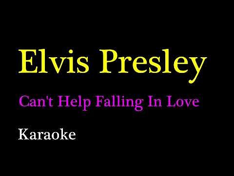 Elvis Presley - Can't Help Falling In Love (Karaoke)
