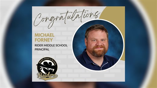 Rider Middle School announces new principal, Michael Forney