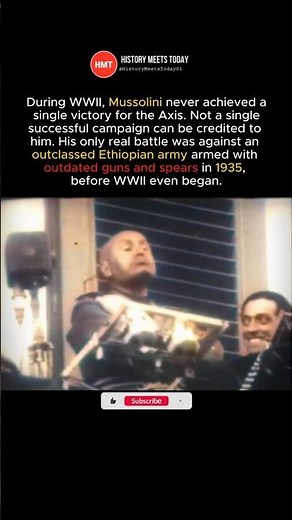 WHY Mussolini Was the Ultimate Liability of the Axis Powers #ww2