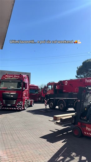 Si chiude un’altra settimana di lavoro tra strada, impegno e precisione. Ultimi movimenti in piazzale e poi si spegne tutto. Buon weekend da tutto il team 🚚💪🏻 #work #weekend #autotrasportipasqual #fyp #viral