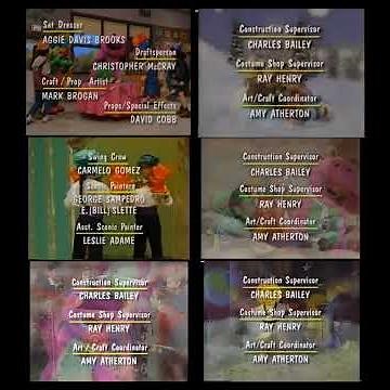 Barney Remix Credits With The Best of Barney