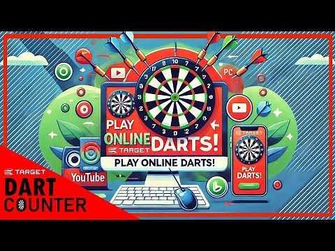 🎯 THE TARGET DART COUNTER Guide 🖥️📱 |How to Play Online Darts Using Your PC and Mobile Phone