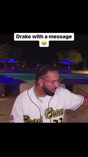 #Drake with a message 😂 | Hiphopego
