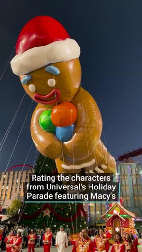 Rating iconic characters from Universal's Holiday Parade featuring Macy's