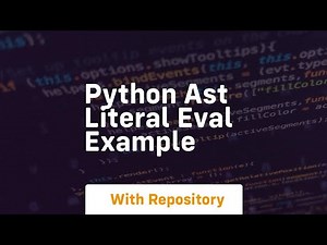 python ast literal eval example