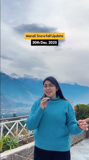 Manali Snowfall Update Today ❄️ | Atal Tunnel Snowfall | Sissu Snowfall | Manali Weather Now