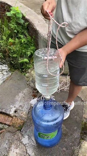 Self-made water artifacts, spring water, deep wells, easy to do.