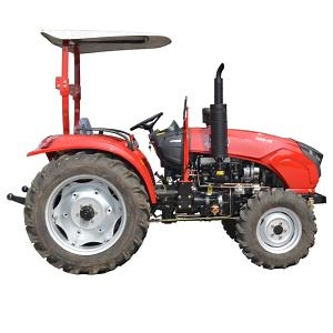 [Hot Item] 2022 New Design 40HP 50HP 60HP Small Farm Tractor with Awing and Backhoe