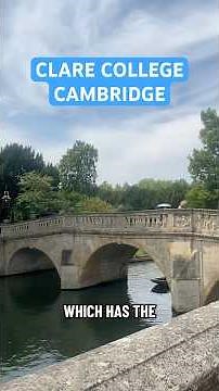 Clare College Tour Cambridge #cambridge #cambridgeuniversity #clarecollege #collegetour #oxbridge