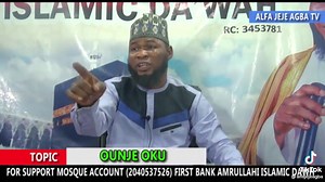 5.9K views · 339 reactions | OUNJE OKU    Please Watch till the program till End  God bless you God bless me God bless Nigeria | Alfa Jeje Agba | Facebook