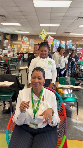 Southern University Laboratory School on Instagram: "KITTEN NATION 🚨‼️ This week’s Fun Friday features our very own 4th Grade Class! Our 4th graders brought the fun, and the “Lit Teacher,” Ms. Pooler, was put to the test. The challenge? Guessing which student were speaking using only their voice while facing the front of the classroom. Plenty of laughs, great vibes, and a reminder that learning is even better when joy is part of the classroom. #FunFriday #SouthernLab #4thGrade #LitTeacher #Clas