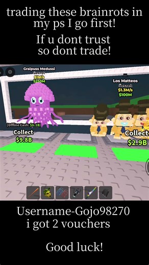 Who trade??? #shorts #jaidmeel #edit #trade #roblox #sab #sammy #petshub #robloxmemes #brainrots