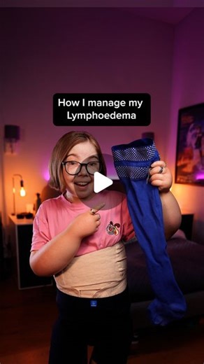 Bella Roberts on Instagram: "✨ How I manage my Lymphoedema ✨ There is NO CURE to Lymphoedema. You can only manage the condition. My condition is genetic… literally in my DNA 😂 can’t get rid of it that easy • • • • • #editing ##fyp #fypage #lympedemafighter #lymphedema #lymphoedemaawareness #disability #lymphaticsystem #lympoedema"