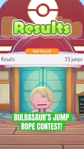 Final Reminder ! BULBASAUR’s Jump Rope Contest ends in 24 Hours (#Pokemon #Pokopia)