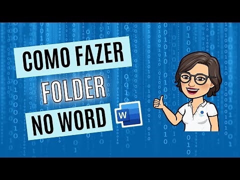 Como Fazer Folder no Ms Word