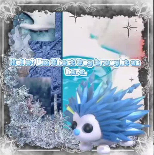 Adopt Me Pets: Icy Porcupine & Frostbite Cub