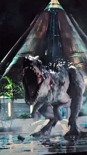 Indominus Rex it can camouflage Jurassic world @42NRE