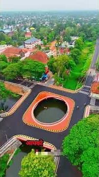 beauty of Kerala 😲😍 #kerala #beauty #nature #villagelife #lake #forest #life #facts #hindi #shorts