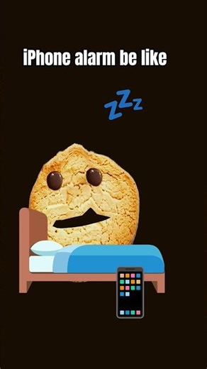 iPhone alarm be like 💀 #memes #viralshorts #funny
