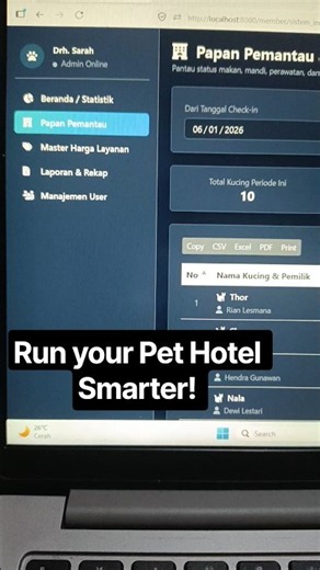 Build a Pet Hotel Management System with PHP & MySQL 🐾 | Booking & Business Dashboard