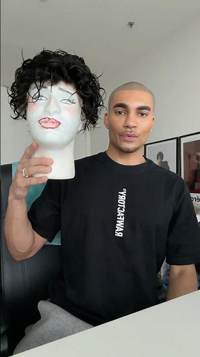 How to install a full lace wig for beginners ❤️‍🔥 | men wig tutorial #wigs #hairtutorial