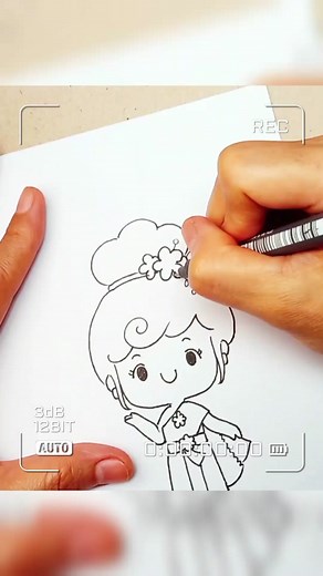 สอนวาด สาวน้อยในชุดไทย🇹🇭☆Part.1☆ How to draw a pretty girl in thai dress. Easy || Step by Step @tikkawha55 #วาดรูปเล่น #EZdrawing #easydraw #วาดรูปยังไงให้สวย #ระบายสีไม้ #วาดรูปการ์ตูน #สอนวาดรูปง่ายๆ #วาดรูปง่ายๆ #วาดรูปไปวันๆ