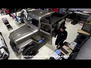 Custom 1961 Willys Jeep Truck Restomod // Crown Concepts