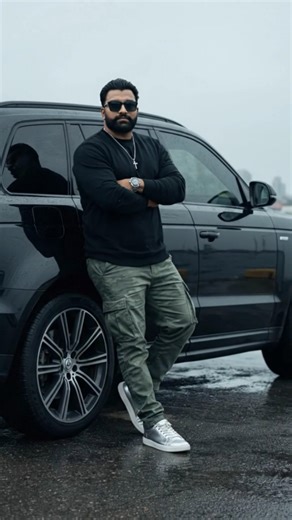 black suv car with ai style #punjabisong #newsong #song #viral #trending #shorts #ai #diljitdosanjh