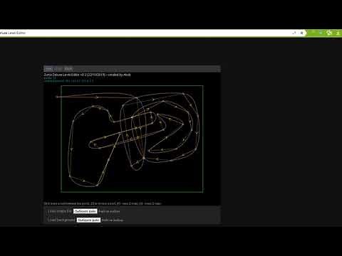 Zuma Deluxe: I made my first custom path!! (Level Editor online)