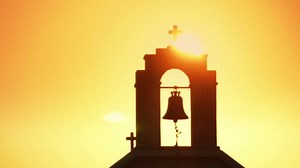 Sunrise Behind Church Time Lapse Crete Stock Footage Video (100% Royalty-free) 7759876 | Shutterstock