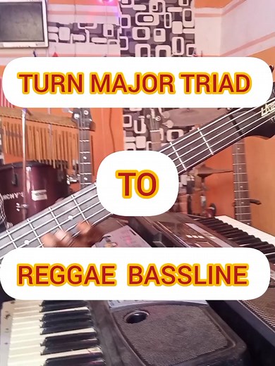 Beginner Bass Lesson: Reggae Bass Lines with Major Triad