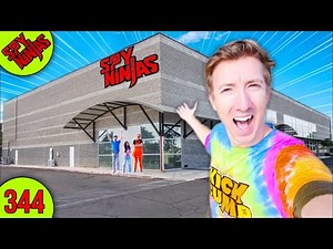 My NEW HOUSE is HUGE... but there's one problem - Spy Ninjas #344