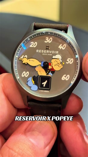 Reservoir X POPEYE !!! #reservoirwatch #popeye #watches #horology #luxurywatches