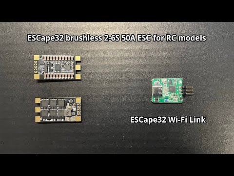 ESCape32 Brushless ESC - Programming Over Wi-Fi - Crawler/Brushed Mode