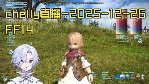 2025-12-26「chelly」直播-FF14-机翻熟肉
