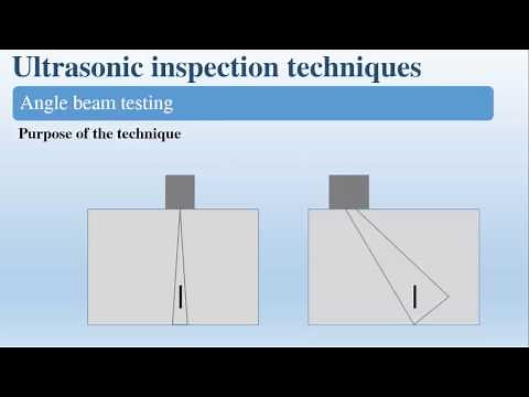 Angle Beam: Ultrasonic Testing Level 1 Angle Beam Testing