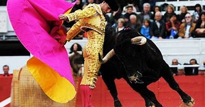 The blow that killed the famous Spanish bullfighter (Video, +18)