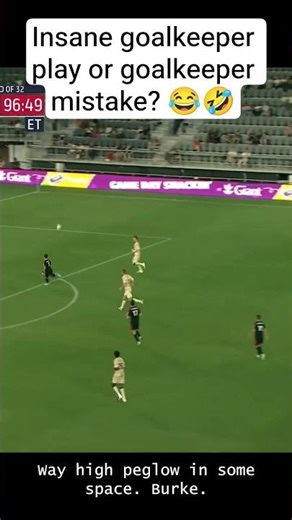 That Goalkeeper Play Was Actually GENIUS #football #soccer #football