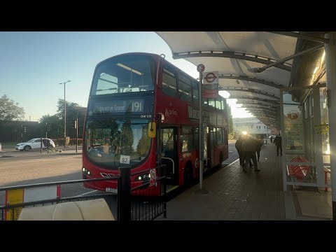 Full Route Visual | Route 191 | Brimsdown to Edmonton Green | DW519 LJ13CLZ