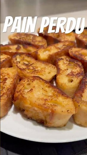 Pain Perdu - Recette facile et rapide / Quick and easy French toast recipe