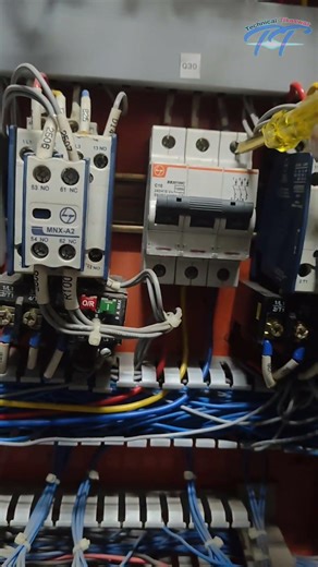Contactor trip ho raha tha! par fault electrical nahi tha #industrialelectrician #electrician