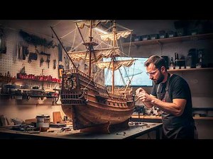 MAN Spends 1,800 HOURS Building an ULTRA-REALISTIC Scale Ship by @modelshipbuilder-tanaka