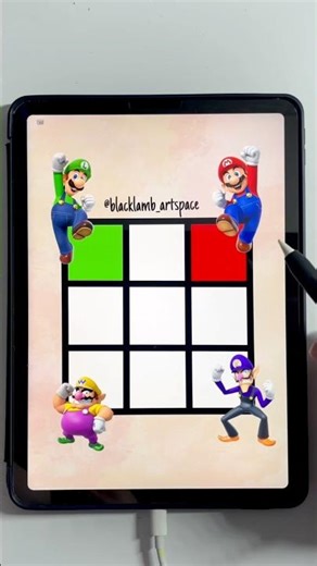 Mario + Luigi + Waluigi + Wario | Super Mario color mixing #supermario #supermariobros #colormixing