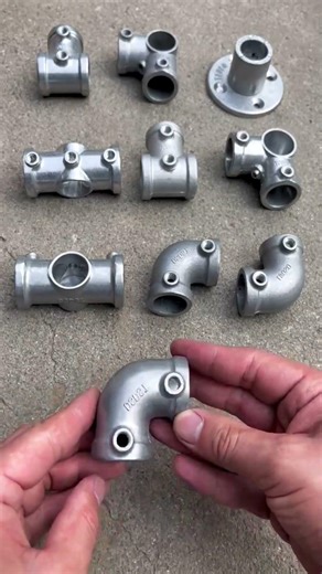 Modular Round Pipe Connectors