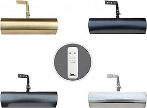 Royal Designs, Inc. Cordless Remote Control LED Picture Light, Dimmable with Timer Function, Oil Rubbed Bronze, 14.75 Inches