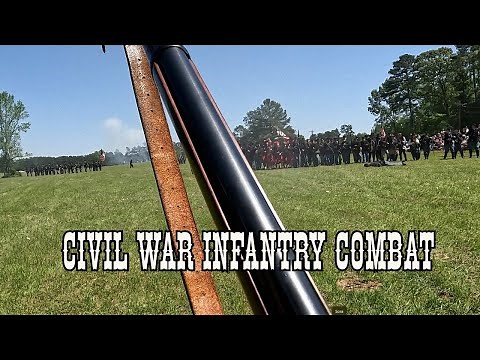 In the Ranks: Full Civil War Infantry Battle Reenactment (First-Person Infantry Experience)